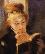 Auguste renoir Woman Reading Sweden oil painting reproduction